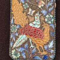 Vintage Enamel Decorative Case - Image 3