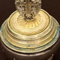 Vintage Decorative Silver Egg Trinket Box - Image 3