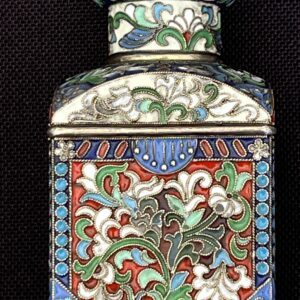 Stunning Cloisonné Enamel Tea Caddy