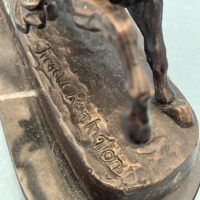 Buffalo Signal Sculpture by Frederic Remington - Image 6